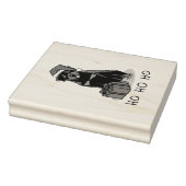 クリスマスサンタクロースハットロットワイラードッグおもしろい ラバースタンプ (スタンプ)