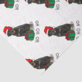 クリスマスサンタクロースハットロットワイラードッグおもしろい 薄葉紙 (詳細)