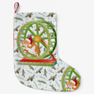 クリスマスサンタクロースハムスター スモールクリスマスストッキング