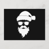 クリスマスサンタクロースメリーギフトおもしろいアイディア ポストカード (正面)