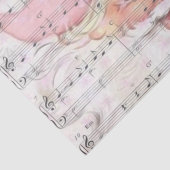 クリスマスサンタクロースヴィンテージ楽譜 薄葉紙 (詳細)