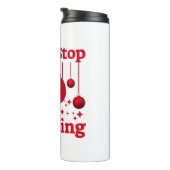 クリスマスサンタクロース信じズ タンブラー (回転右)