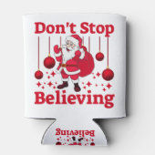 クリスマスサンタクロース信じズ 缶クーラー (裏面)