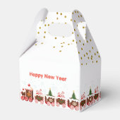 クリスマスサンタクロース列車のお願い箱 フェイバーボックス (正面サイド)