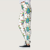 クリスマスサンタクロース小人 レギンス (左)