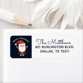 クリスマスサンタクロース差出人住所 ラベル (インサイチュ)