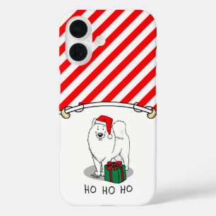 クリスマスサンタクロース帽子サモイドグッズ iPhone 16ケース