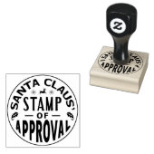 クリスマスサンタクロース承認のスタンプおもしろいv3 ラバースタンプ (押印)
