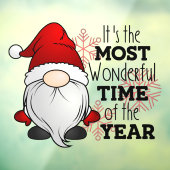 クリスマスサンタクロース格言で最も素敵な時間 ウィンドウサイン (シート3)