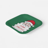 クリスマスサンタクロース紙プレート ペーパープレート (傾斜あり)