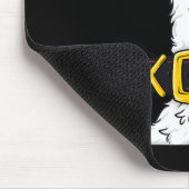 クリスマスサンタクロース衣装おもしろいクリスマスホリデー マウスパッド (コーナー)