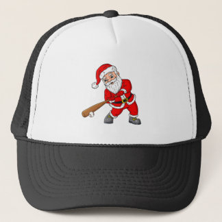 クリスマスサンタクロース野球投手ボーイズT キャップ