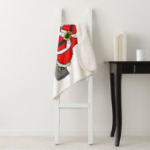 クリスマスサンタクロース野球投手ボーイズT シェルパブランケット (インサイチュ)