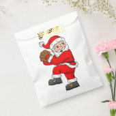 クリスマスサンタクロース野球捕手の少年少女 フェイバーバッグ (封をした状態)