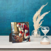 クリスマスサンタクロース3 フォトプラーク (インサイチュ)