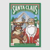 クリスマスサンタクロース&キックイントナカイの雪 (正面)