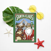 クリスマスサンタクロース&キックイントナカイの雪