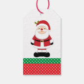 クリスマスサンタクロース ギフトタグ (裏面)