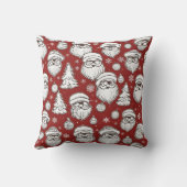 クリスマスサンタクロース クッション (裏面)