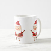 クリスマスサンタクロース コーヒーマグカップ (正面右)