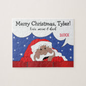 クリスマスサンタクロース ジグソーパズル (横)