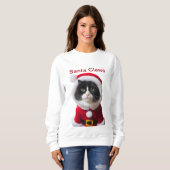 クリスマスサンタクロース スウェットシャツ (正面フル)