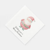 クリスマスサンタクロース スタンダードランチョンナプキン (角)