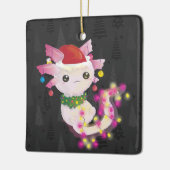 クリスマスサンタクロース セラミックオーナメント (左)