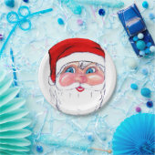 クリスマスサンタクロース ペーパープレート (パーティー)