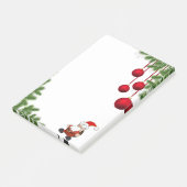 クリスマスサンタクロース ポストイット (アングル)