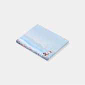 クリスマスサンタクロース ポストイット (アングル)