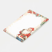 クリスマスサンタクロース ポストイット (アングル)