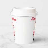 クリスマスサンタクロース 紙コップ (右)