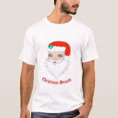 クリスマスサンタクロース Tシャツ (正面)