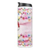 クリスマスサンタクロースBoston terrier Dog Head タンブラー (回転右)