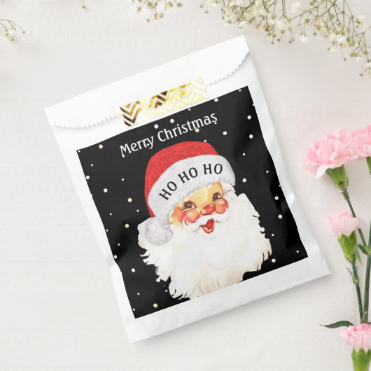 クリスマスサンタクロースHO HO HO フェイバーバッグ (封をした状態)