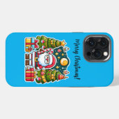 クリスマスサンタクロースiPhone 13 Pro Maxケース iPhoneケース (裏面横)