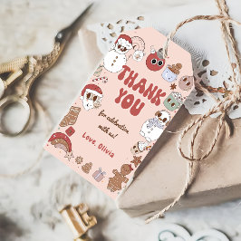 クリスマスサンタグルーヴィヒッピー誕生日ギフトラベル ギフトタグ