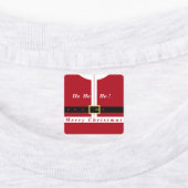 クリスマスサンタスティッカー ラベル (貼付)