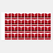 クリスマスサンタスティッカー ラベル (シート)