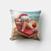 クリスマスサンタスティッシュのお茶の間 クッション (正面)