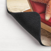 クリスマスサンタスティッシュのお茶の間 マウスパッド (コーナー)