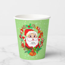 クリスマスサンタストッキングケーンプレゼントホリー