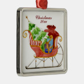 クリスマスサンタズスソリオーナメント メタルオーナメント (右)