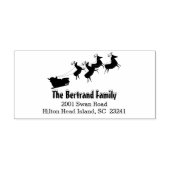 クリスマスサンタズトナディースリーカスタムグ ラバースタンプ (インプリント)