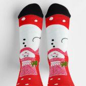 クリスマスサンタソックス ソックス (上部)