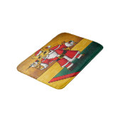 クリスマスサンタダーツキャット バスマット (アングル)