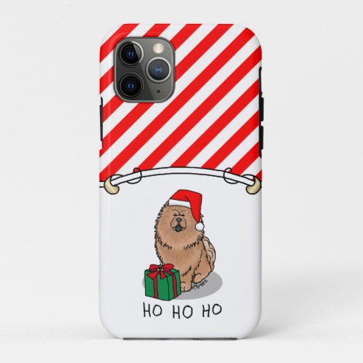 クリスマスサンタチョウ(シナモン)かわいい Case-Mate iPhoneケース (裏面)