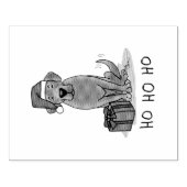 クリスマスサンタチョコレートラブラドールリトリエおもしろいバー ラバースタンプ (インプリント)