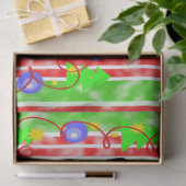 クリスマスサンタティッシュペーパーテディベア 薄葉紙 (ギフト)